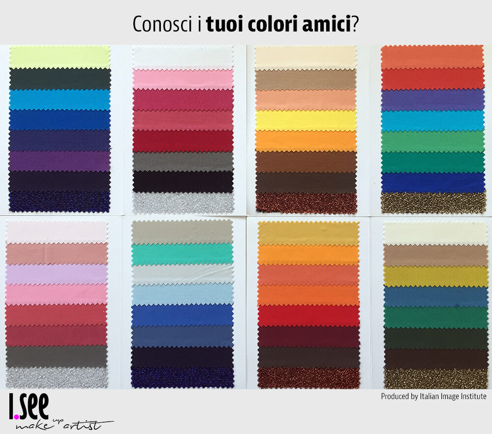 Palette armocromatiche per individuare la propria stagione armocromatica