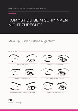 Gratis Beauty Guide: Make-up für deine Augenform